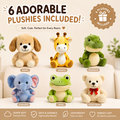 Cylindrical Doll Storage Box Toys Organization Plush Toy Storage Tube Transparent Plastic Stuffed Storage Barrel Toy Organizer