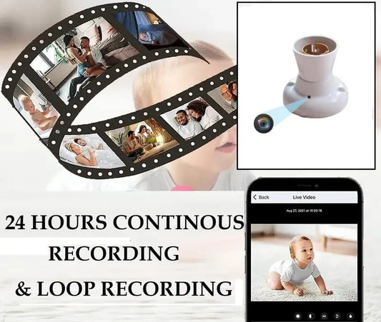 Full HD 1080p – Crystal Clear Video Quality* Capture every detail with sharp and high-quality 1080p resolution. Perfect for home, office, or shop monitoring.